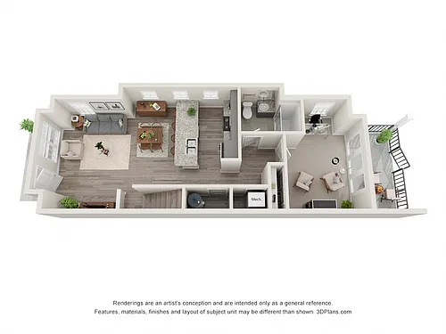 Floor plan Live Oak