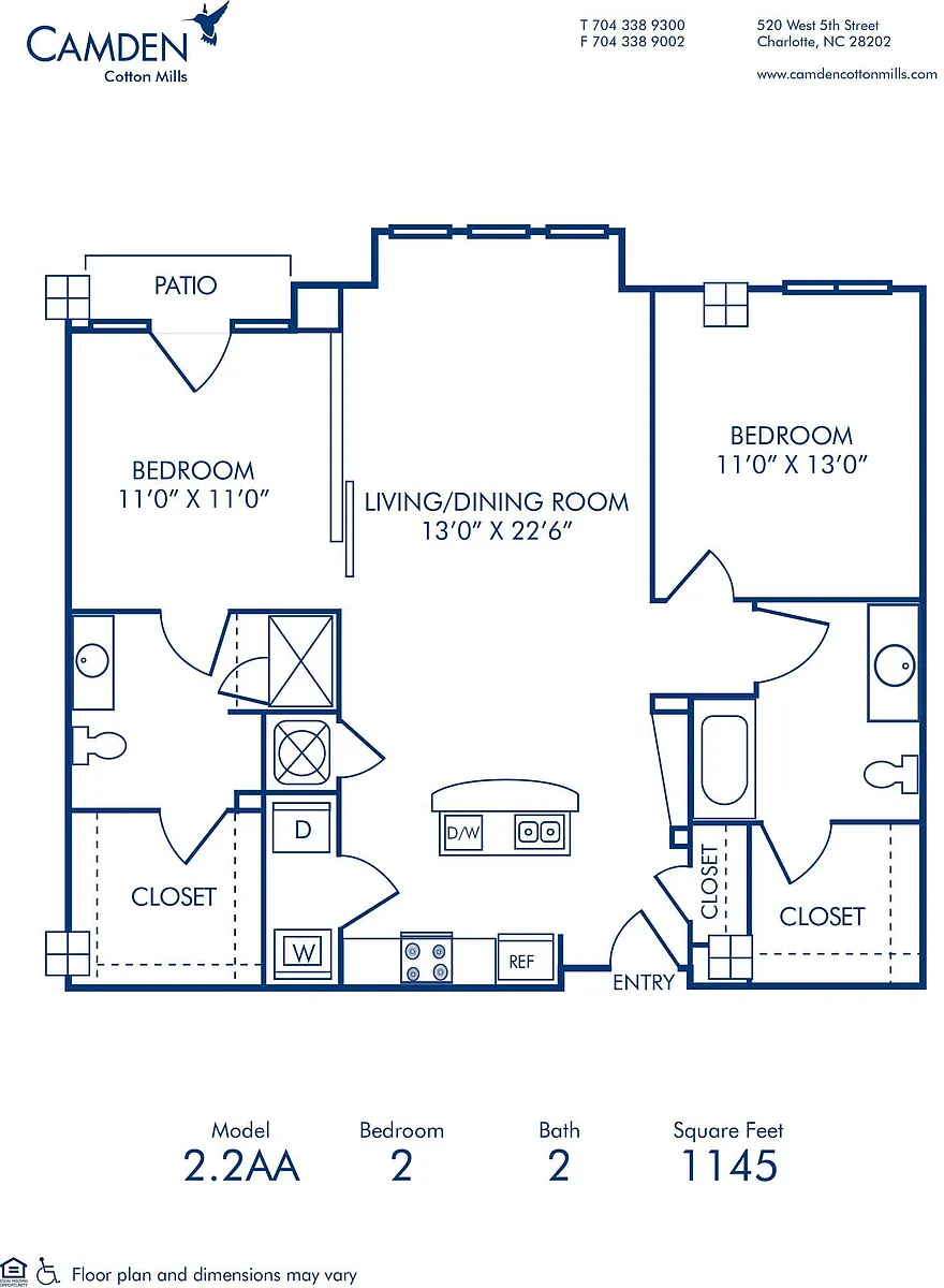 Floor plan 2.2AA