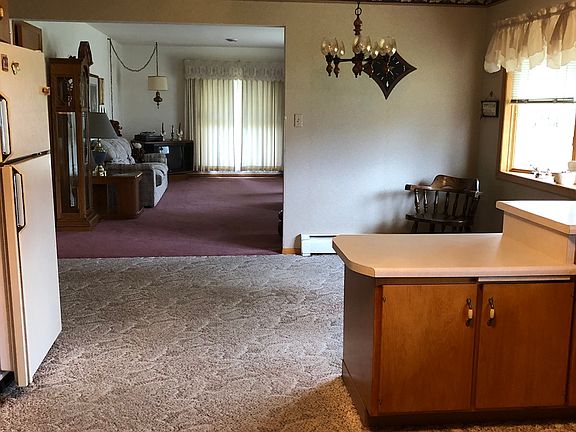 Open kitchen to living room