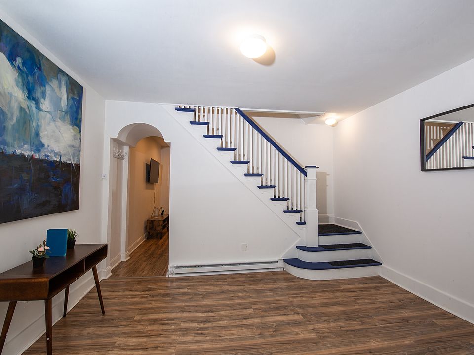 Stairs and living
