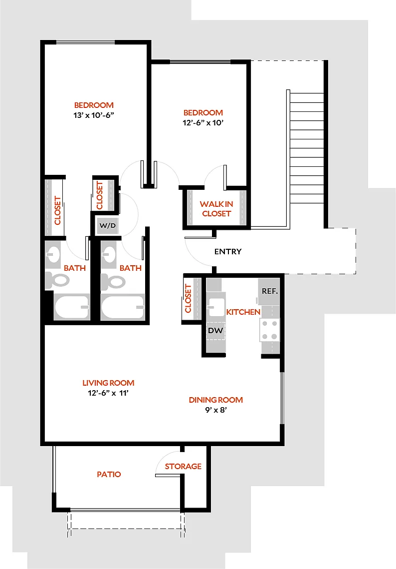 Floor plan Plan 2AR