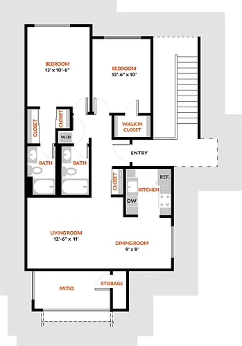 Floor plan Plan 2AR