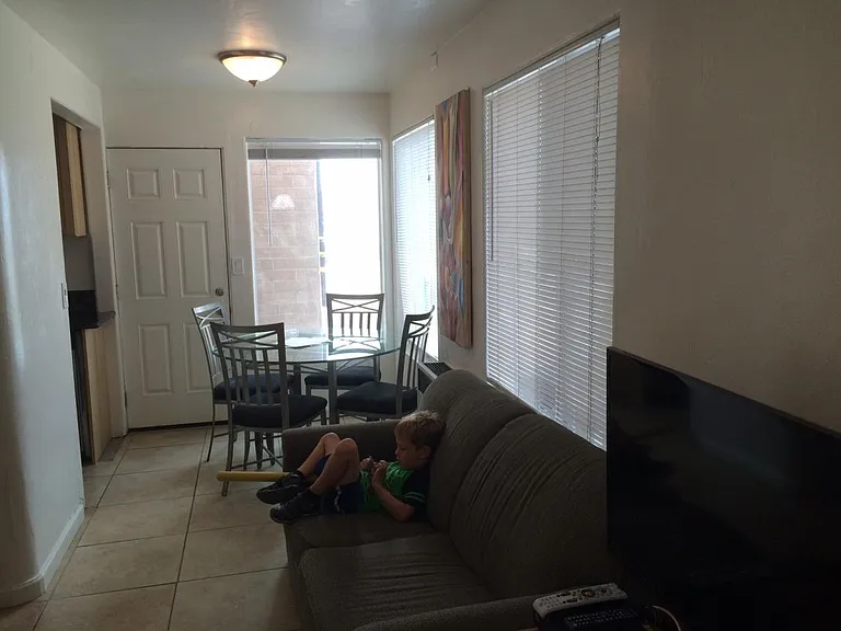 Partial view of living room