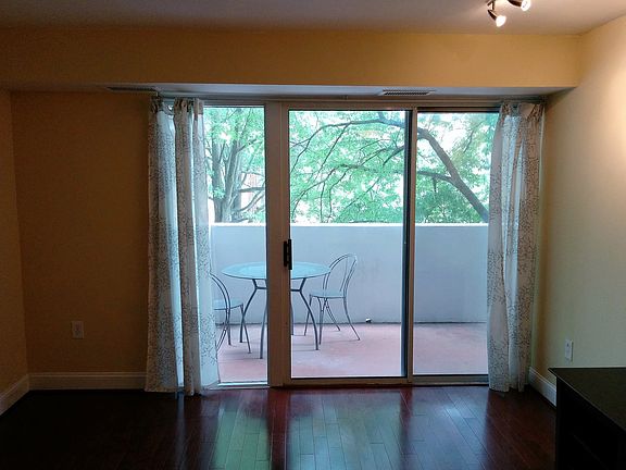 Living Room View of Balcony