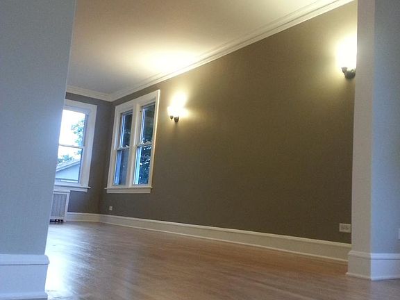 Beautiful, refinished oak hardwood floors