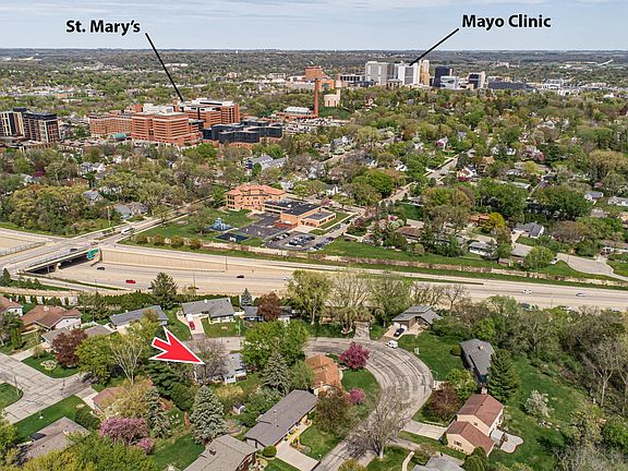 Walking Distance to St Mary''s Hospital. From there shuttle to Mayo Clinic.
