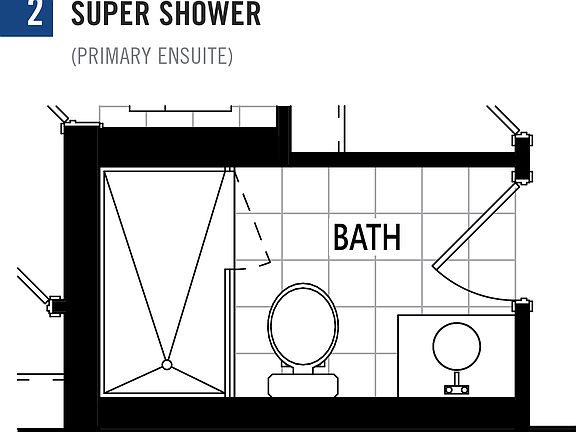 Super Shower Primary Ensuite