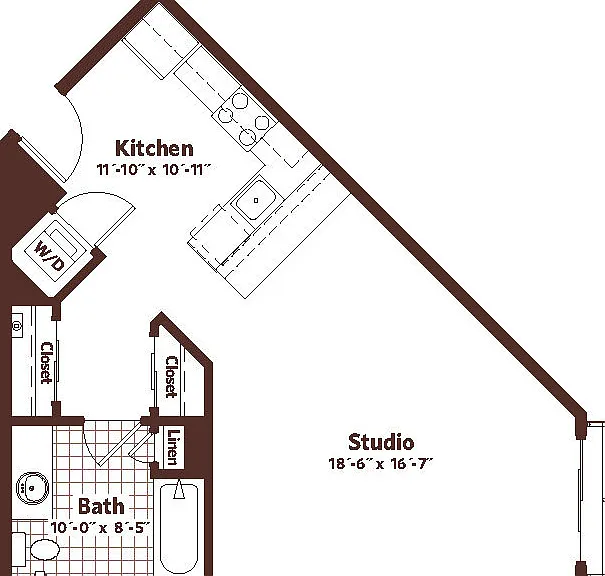 Osprey Cove - S2 - 1 Beds - 1 Baths - 591 Sq. ft.