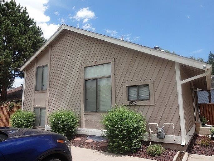 front of the house