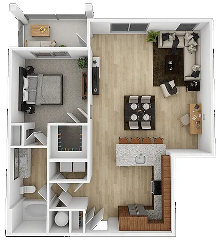 Floor plan A1A