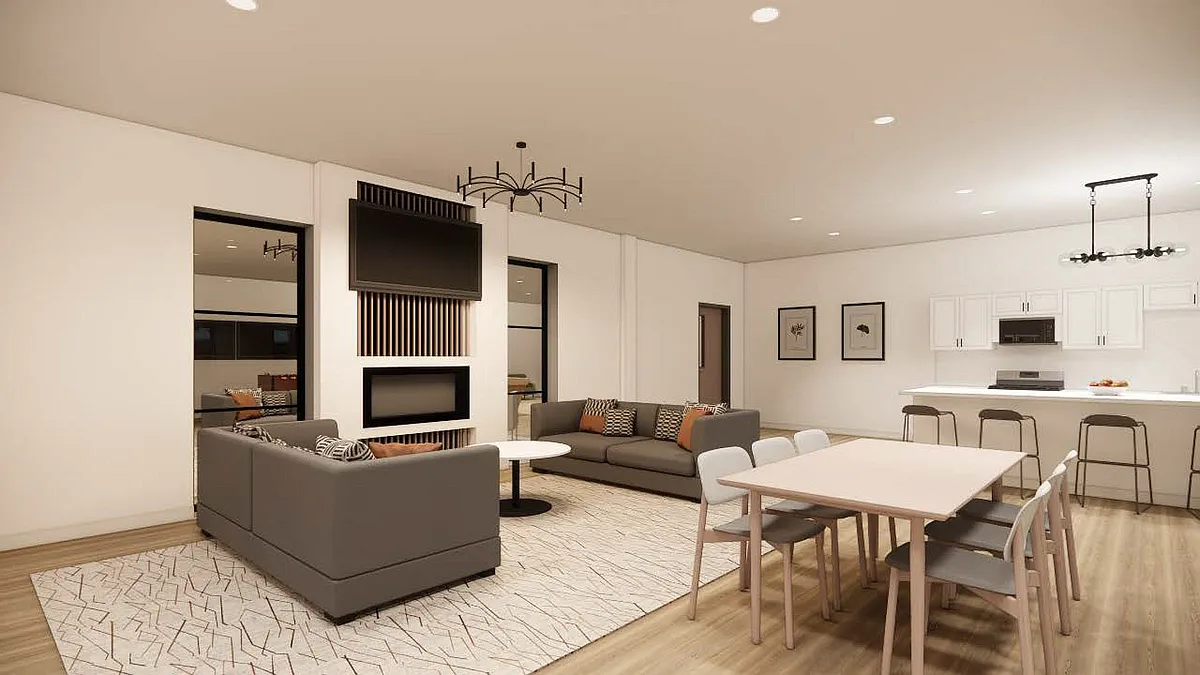Dining Area in Resident Lounge - Phoenix Ridge