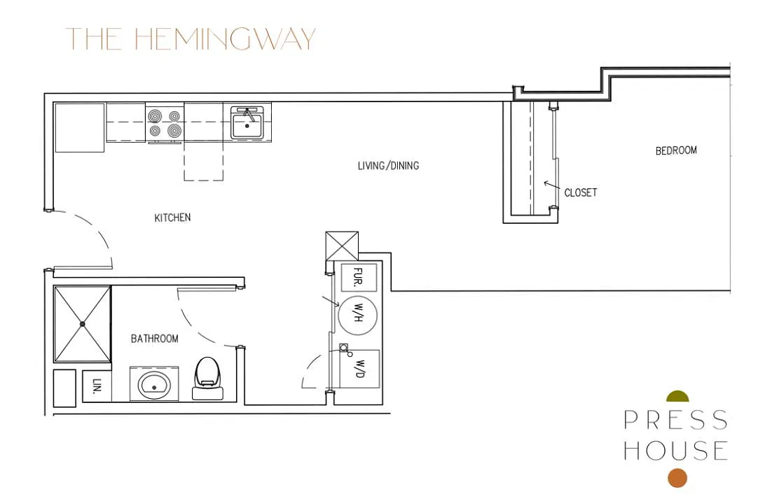 Floor plan Hemingway