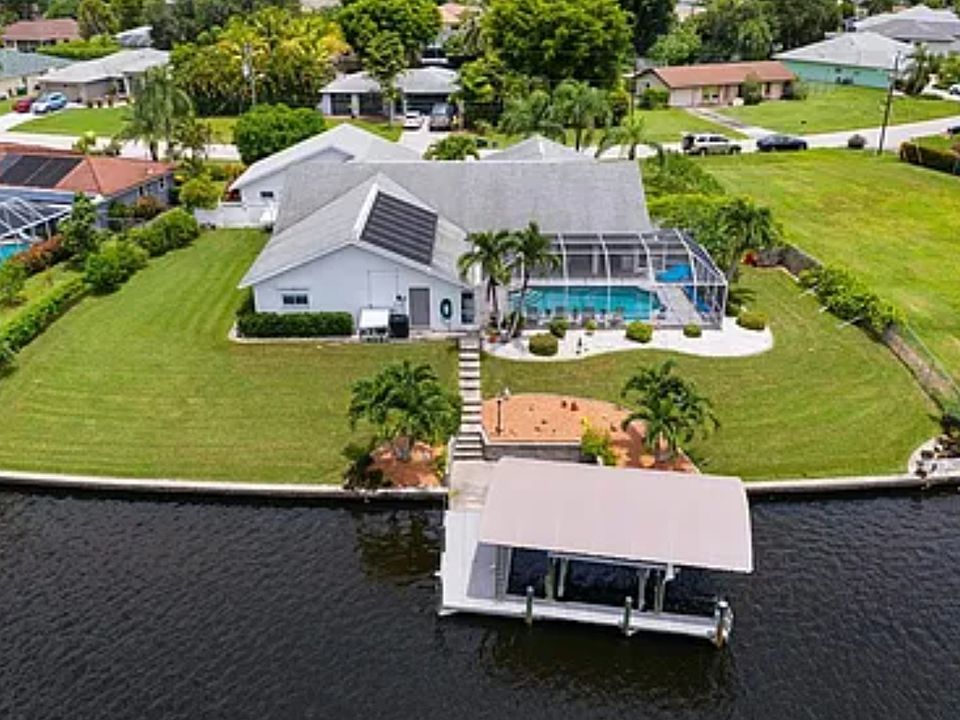 Note: boat cover isn't there anymore. This was the only drone shot available.