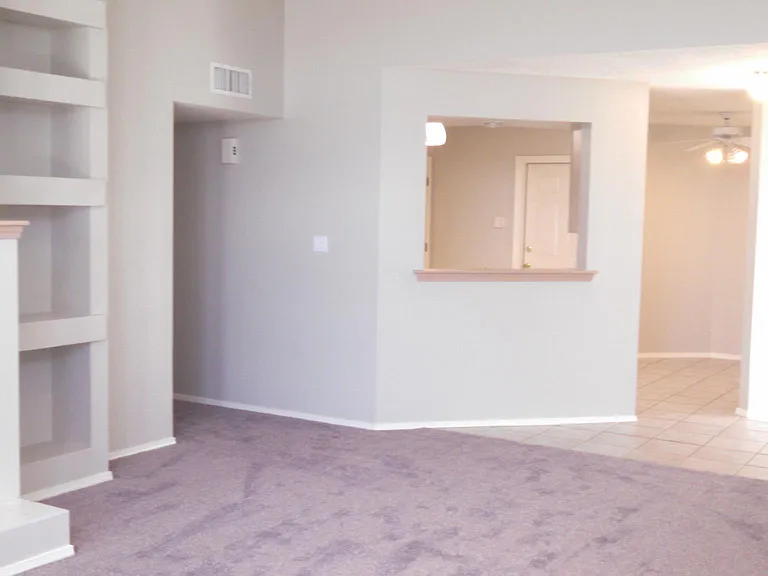 Great room looking toward kitchen