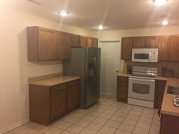 Kitchen towards Garage