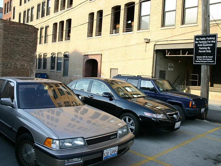 Potential Parking Spot for Rent - Silver Acura in Spot