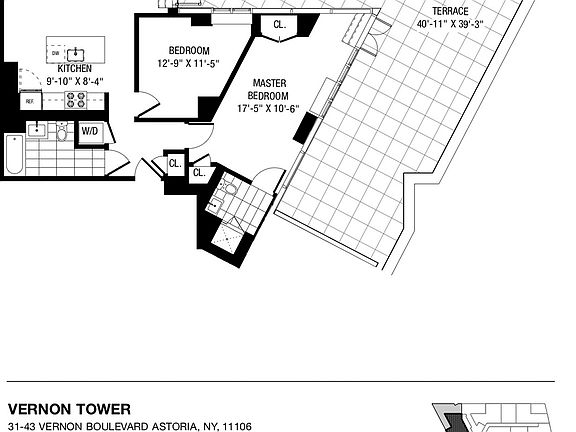 2nd image of 31-43 Vernon Blvd #701