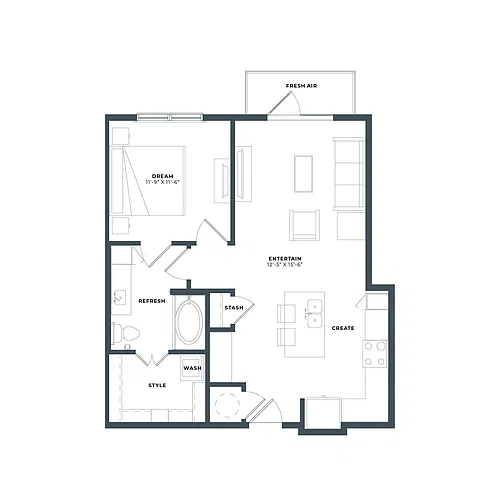 Floor plan A1
