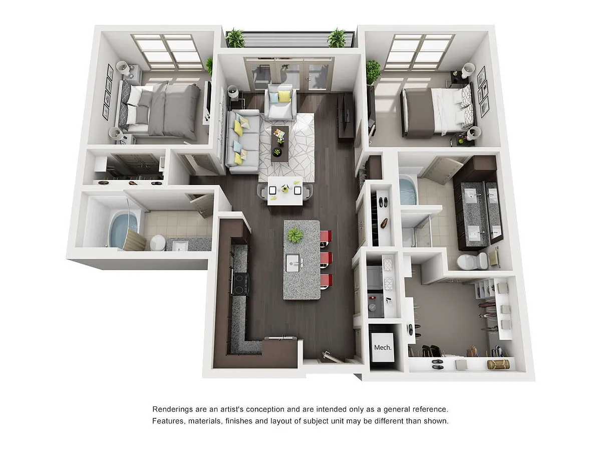Floor plan B1-1