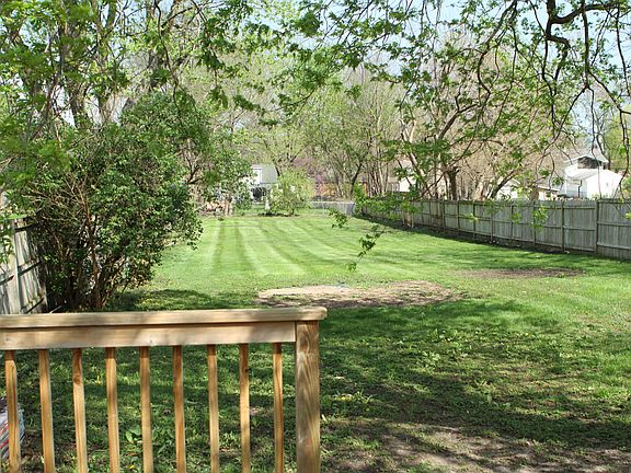 Fenced back Yard