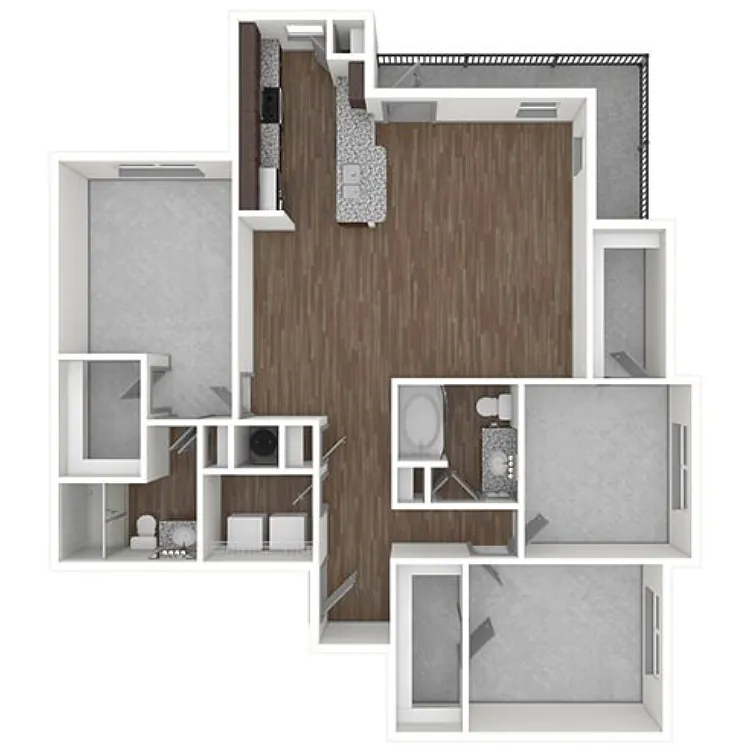 Floor plan The Stacy