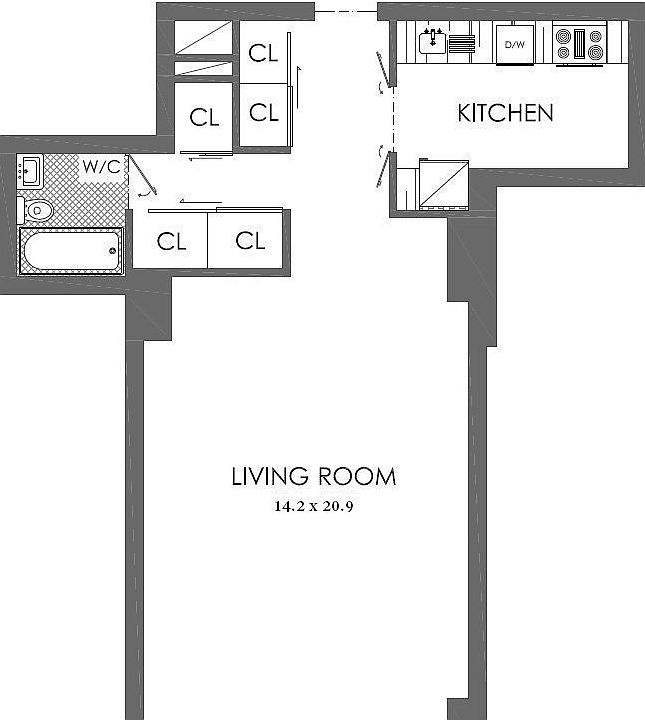 1st image of 279 E 44th St APT 4L