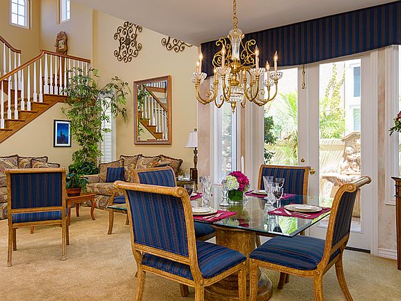 Living and dining areas in the heart of the home.