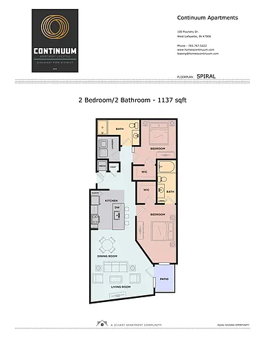 Floor plan Spiral D7
