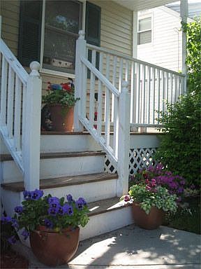 Mahogany Farmer's Porch