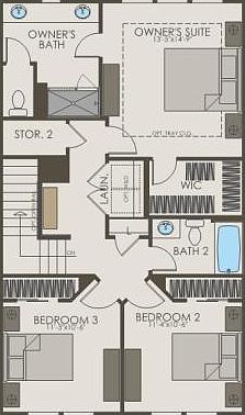 Third Floor 3 br 2.5 ba
