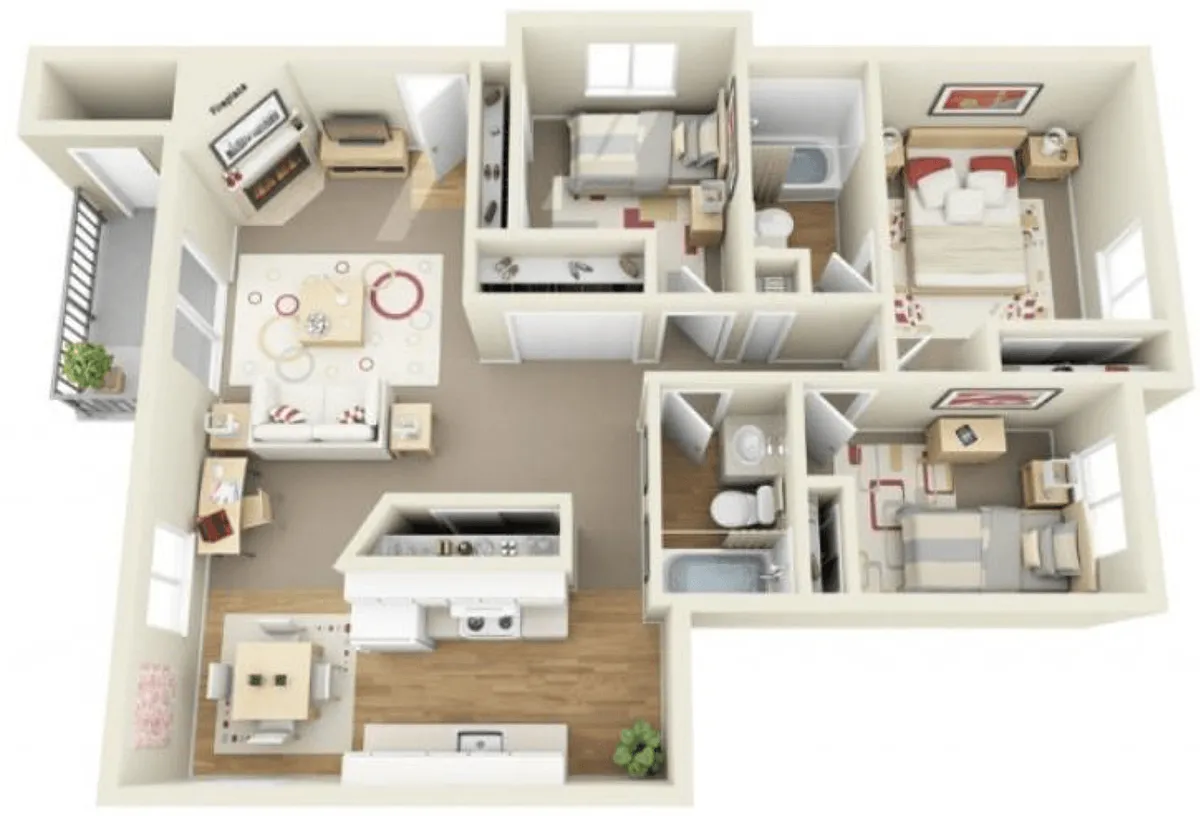 Floor plan D