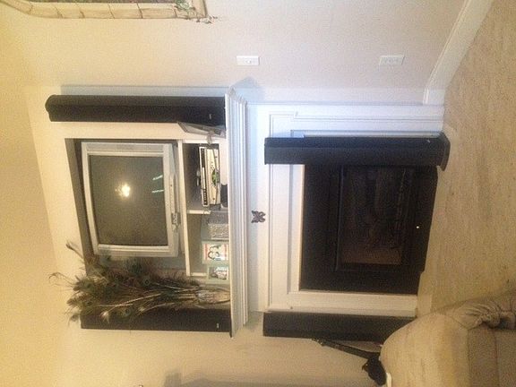 Beautiful gas fireplace