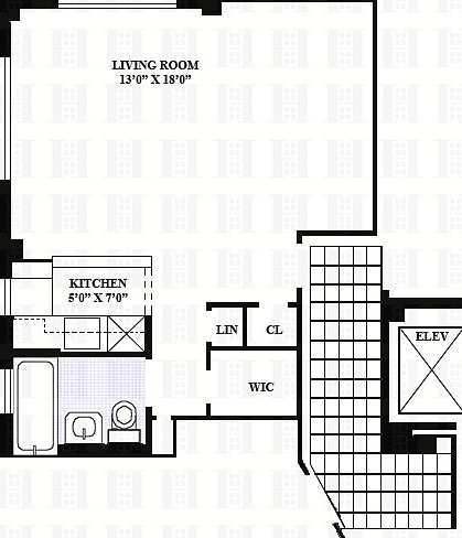 1st image of 105 W 13th St APT 6F