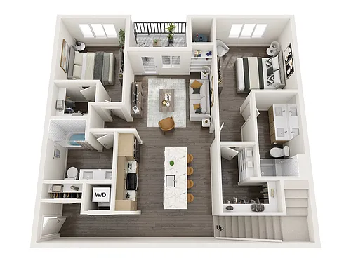 Floor plan 2I THLoft