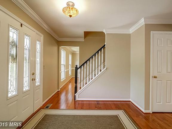 Hardwoods in Foyer