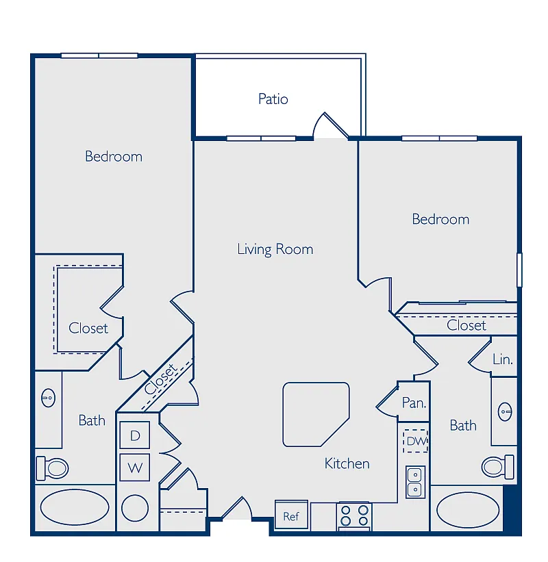 Floor plan BARTON RENOVATED