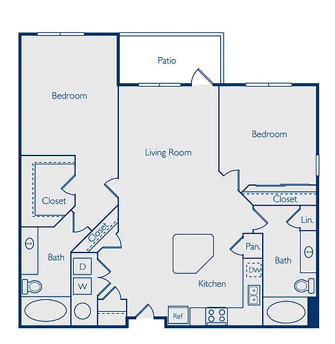 Floor plan BARTON RENOVATED