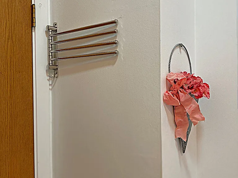 Hal Bath 4 Rod Chromed Towel Rack