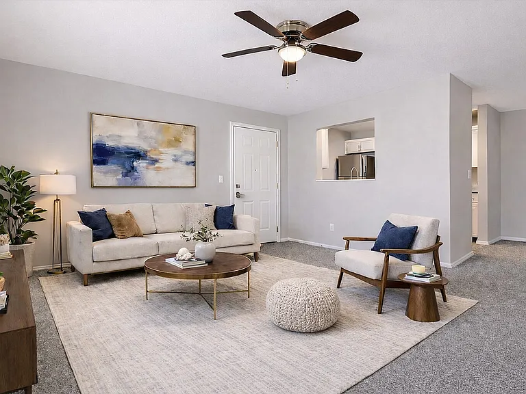 Living Spaces with Ceiling Fans