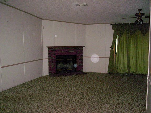 fireplace in living room