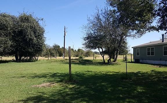 Backyard of Mobile Home