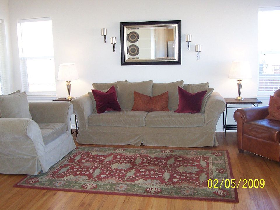 Large Family Room with Hardwood Floors