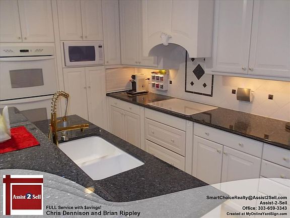Kitchen with Granite Countertops