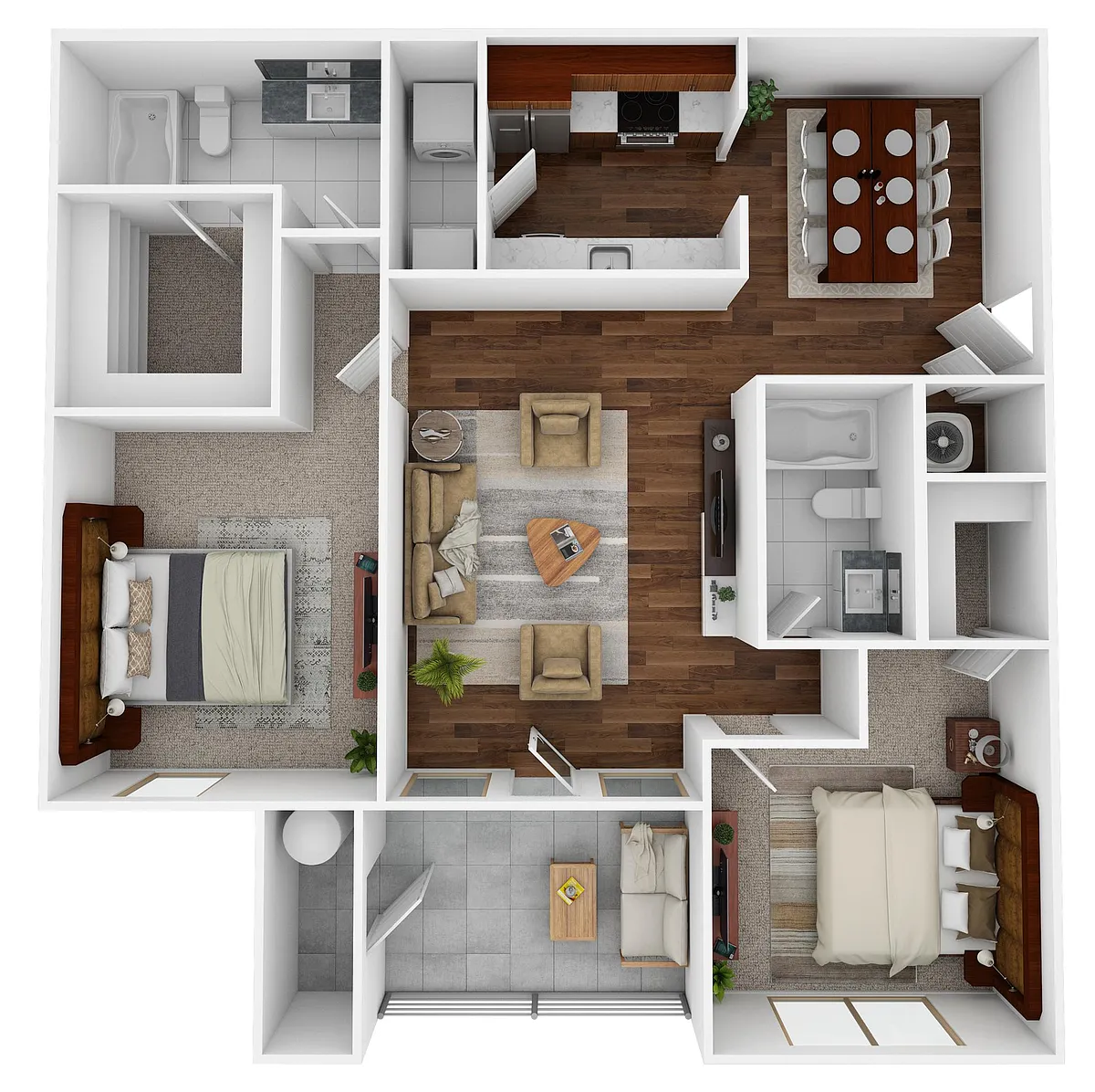 Floor plan Floorplan D