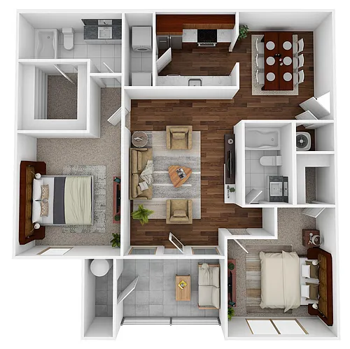 Floor plan Floorplan D