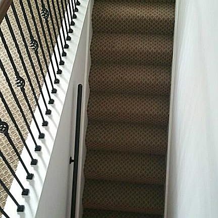 stairs to bedroom on second floor