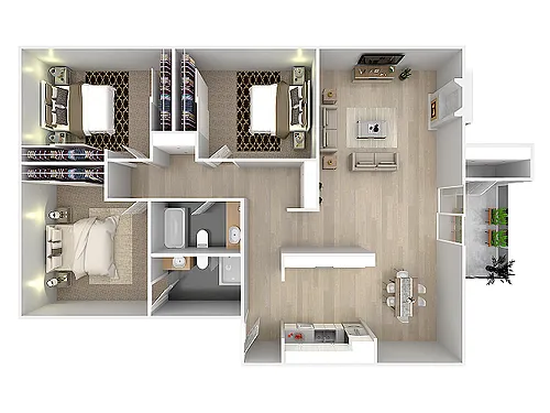 Floor plan 3X2