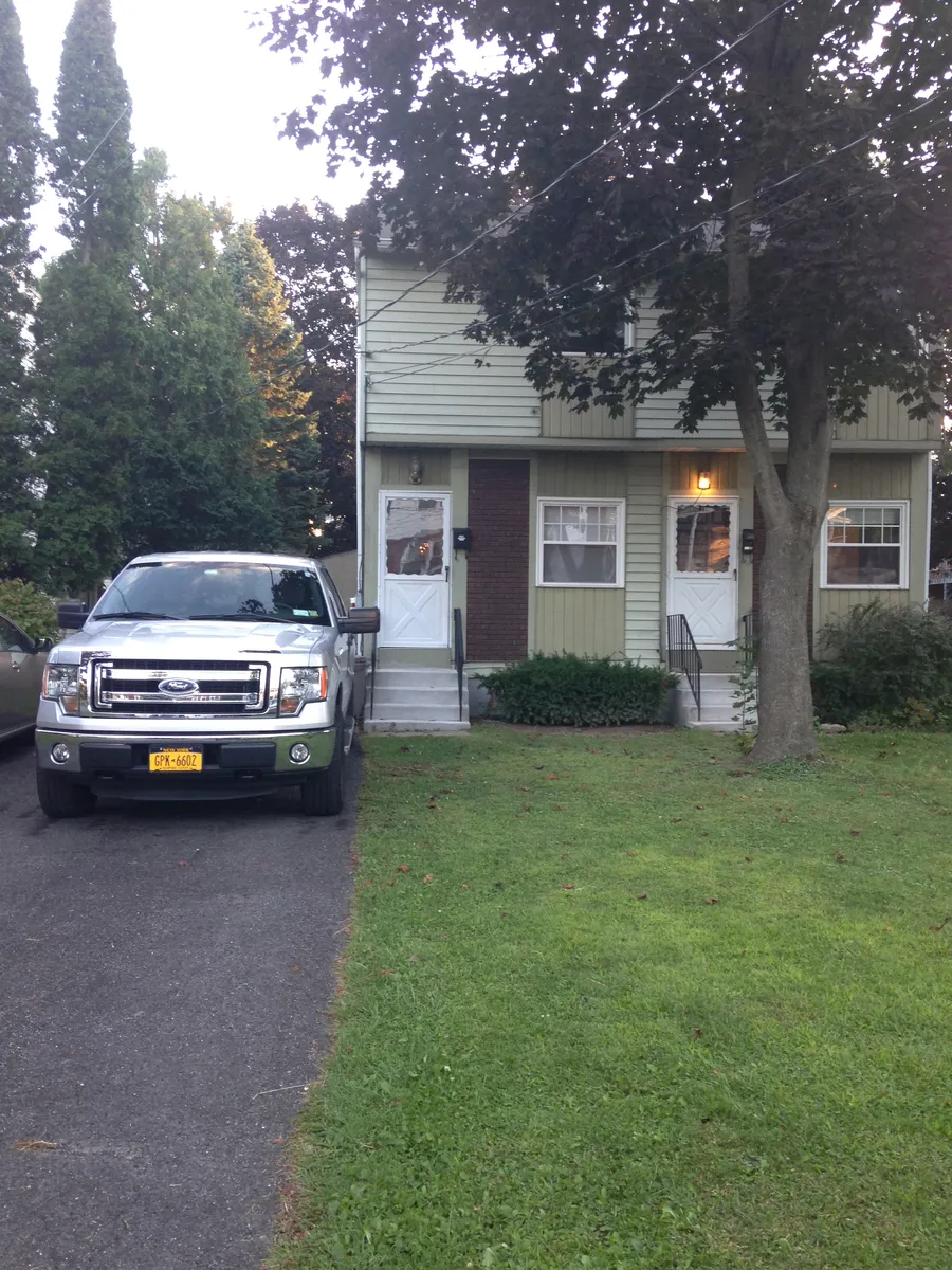 Front (Unit is on the right) you have your own driveway as well ! - 326 Cortland St #D