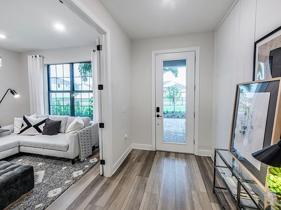 Bright and open foyer