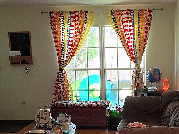 Dining room to front view